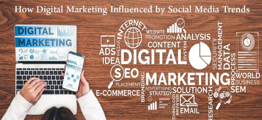 digital marketing influenced by social media