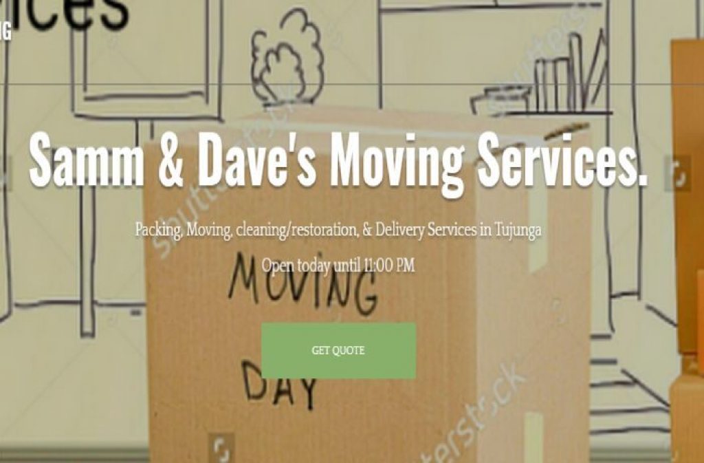 samm daves moving services